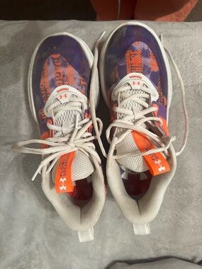 Under Armour women’s Purple and Orange Athletic Sneakers